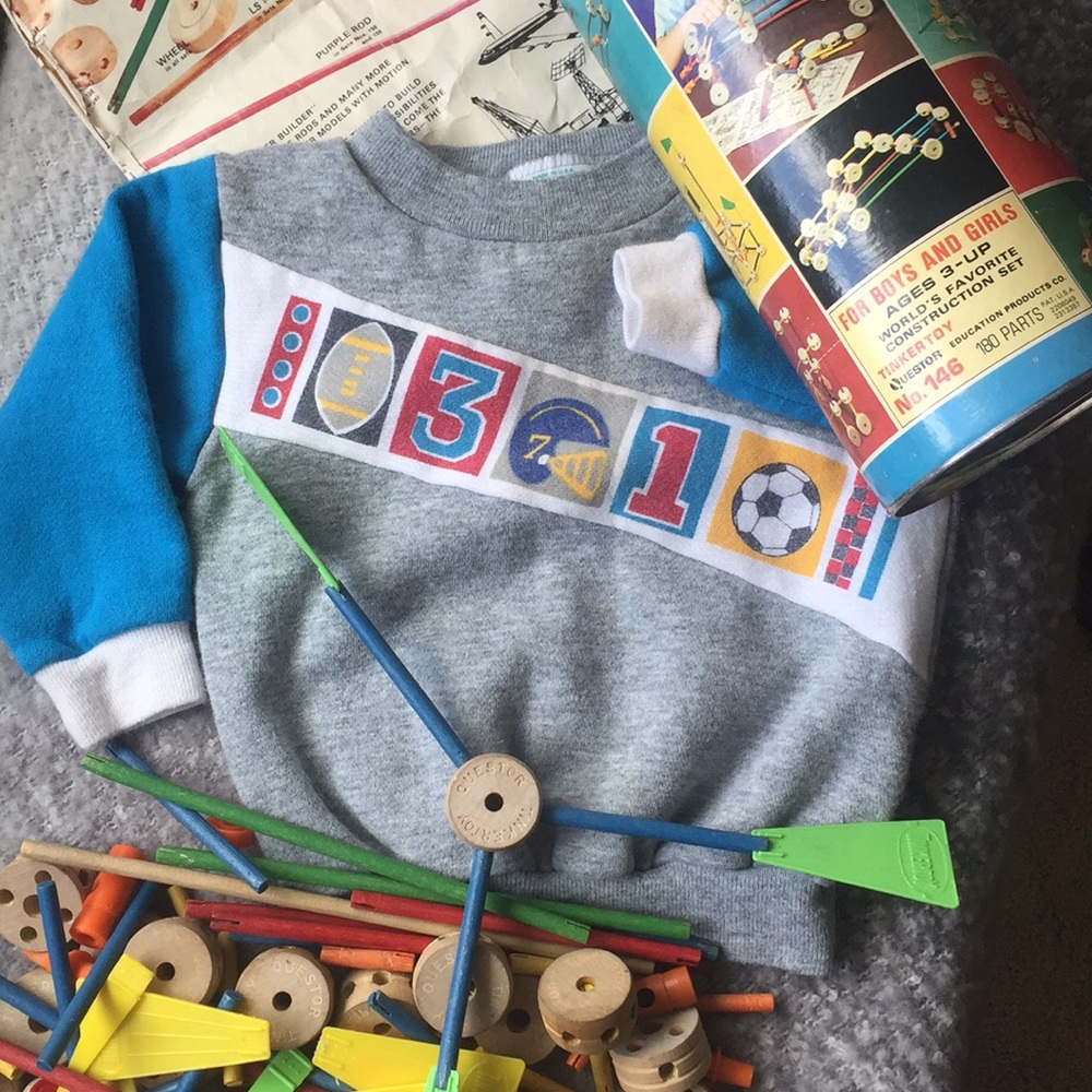 80’s vintage toddler sweatshirt, Health-tex 24mos